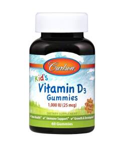 Carlson Labs - Kid's Vitamin D3 Gummies 60 gummies