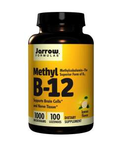 Jarrow Formulas - Methyl B-12 1000mcg - 100 lozenges