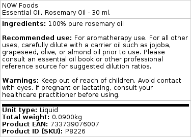 Brand - Έλαιο Δεντρολίβανου - 30 ml - Image 2