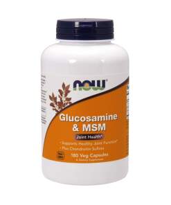 NOW Foods - Glucosamine & MSM - 180 vcaps