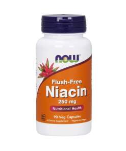 NOW Foods - Niacin Flush-Free 250mg - 90 vcaps