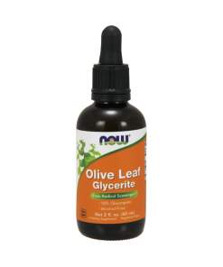 NOW Foods - Olive Leaf Glycerite - 60 ml.