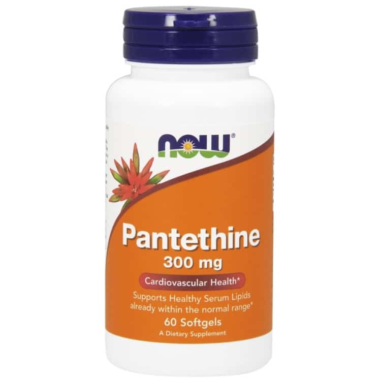 NOW Foods - Pantethine 300mg - 60 softgels