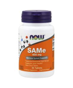 NOW Foods - SAMe 400mg - 30 tablets