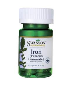 Swanson - Iron (Ferrous Fumarate) 60 caps