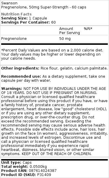 50mg Super-Strength - 60 caps