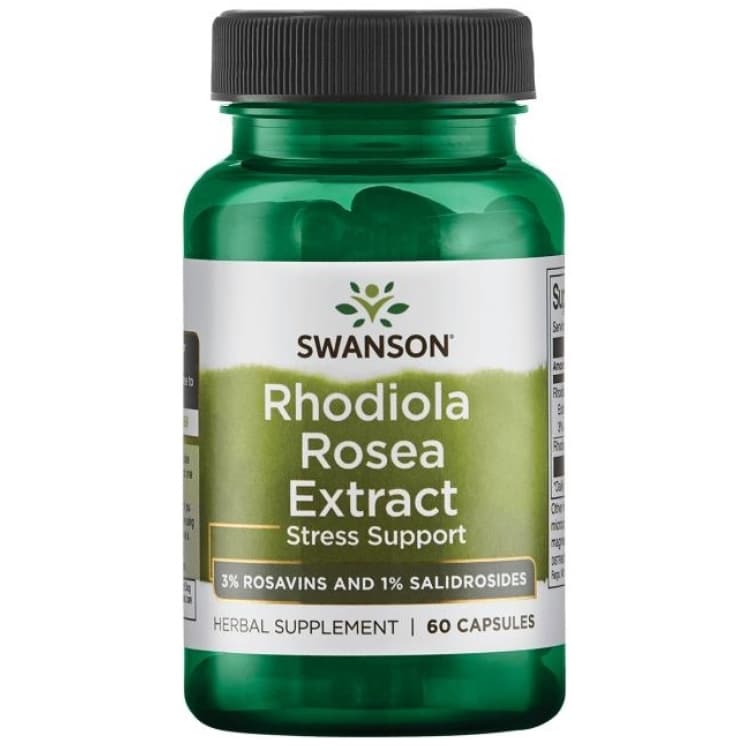 Swanson - Rhodiola Rosea Extract - 60 caps