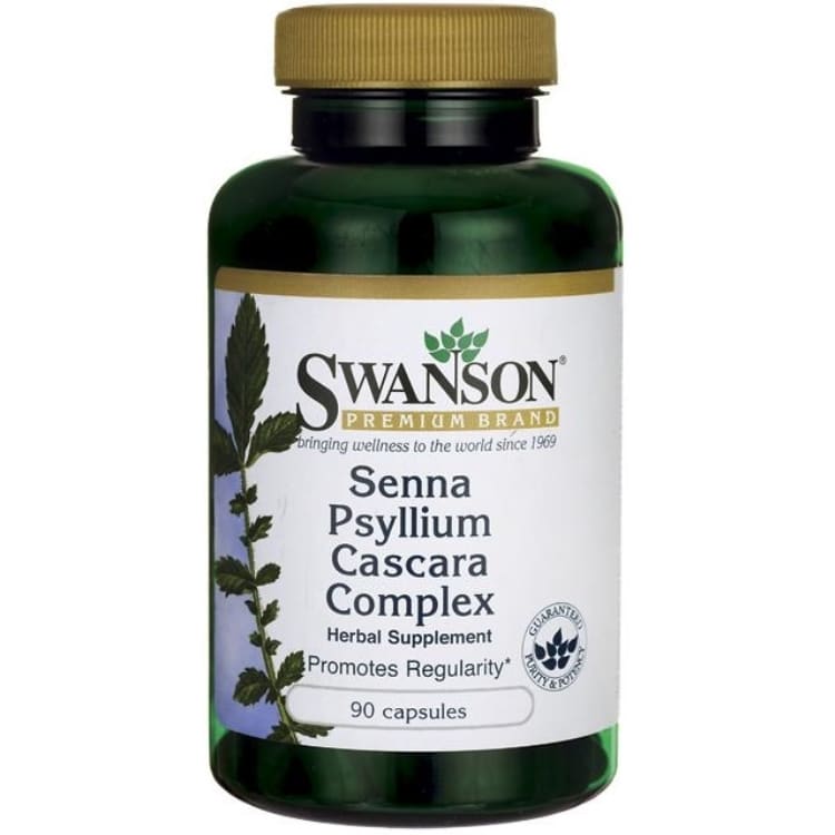 Swanson - Senna Psyllium Cascara Complex - 90 caps