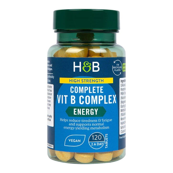 High Strength Complete Vit B Complex - 120 tabs