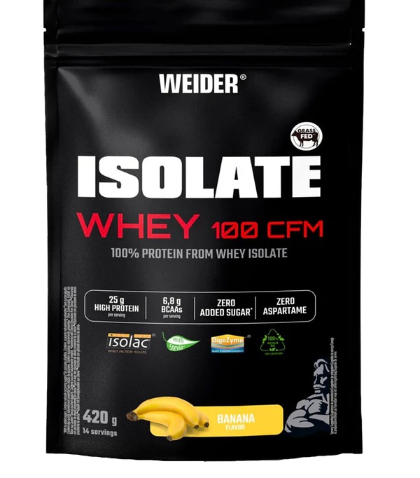 Weider - Isolate Whey 100 CFM, Banan - 420g