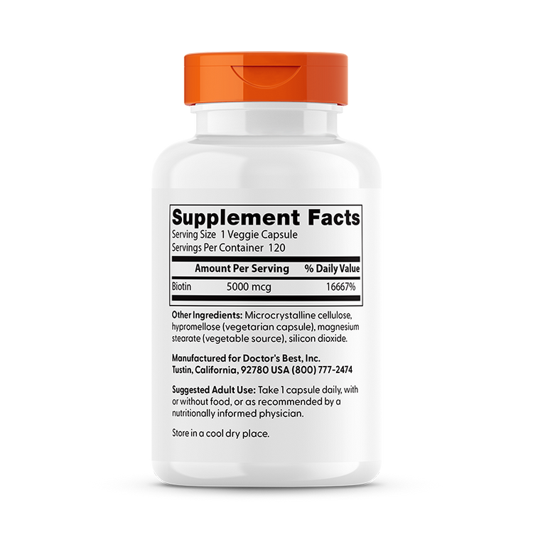 5000mcg - 120 kapsler