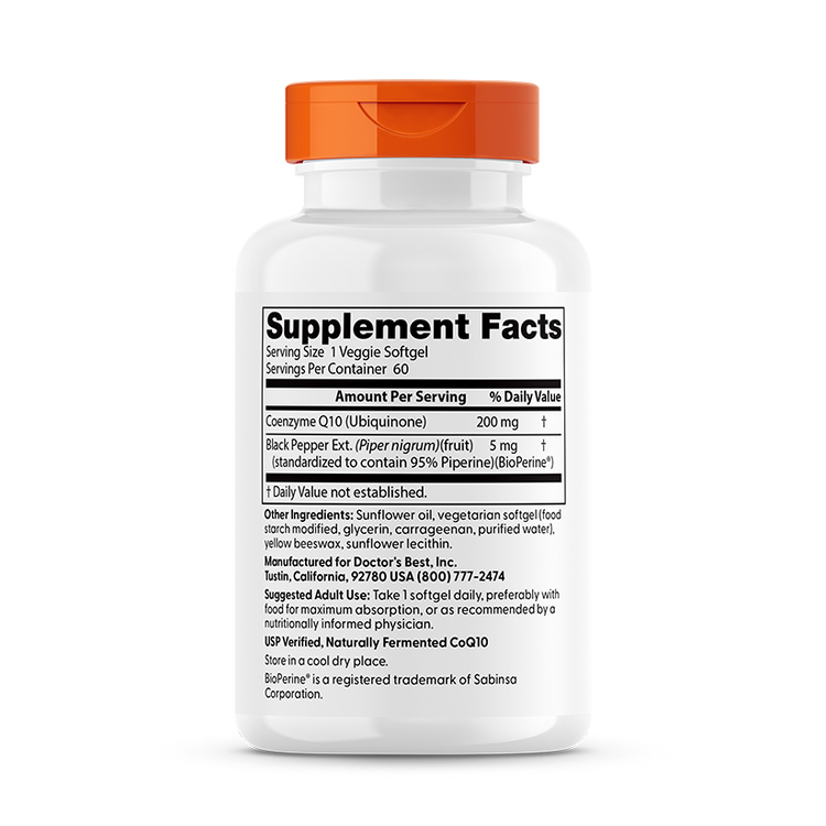 200mg - 60 vegetabilske bløde kapsler