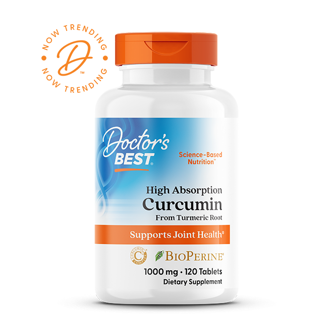 Doctor's Best - Høj Absorption Curcumin Fra Gurkemejerod med C3 Complex & BioPerine