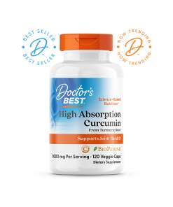 Doctor's Best - Høj Absorption Curcumin Fra Gurkemejerod med C3 Complex & BioPerine