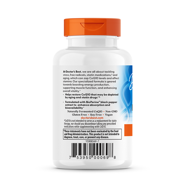 Brand - CoQ10 με υψηλή απορρόφηση με BioPerine, 100mg · 60 κάψουλες - Image 3