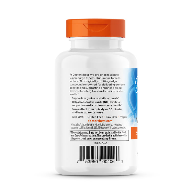 Brand - Γρήγορα Δραστικό Σύμπλεγμα Αργινίνης με Nitrosigine - 750mg · 60 δισκία - Image 3