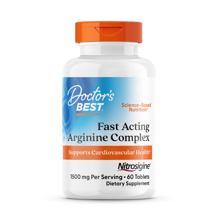 Doctor's Best - Hurtigvirkende Arginin Complex med Nitrosigine