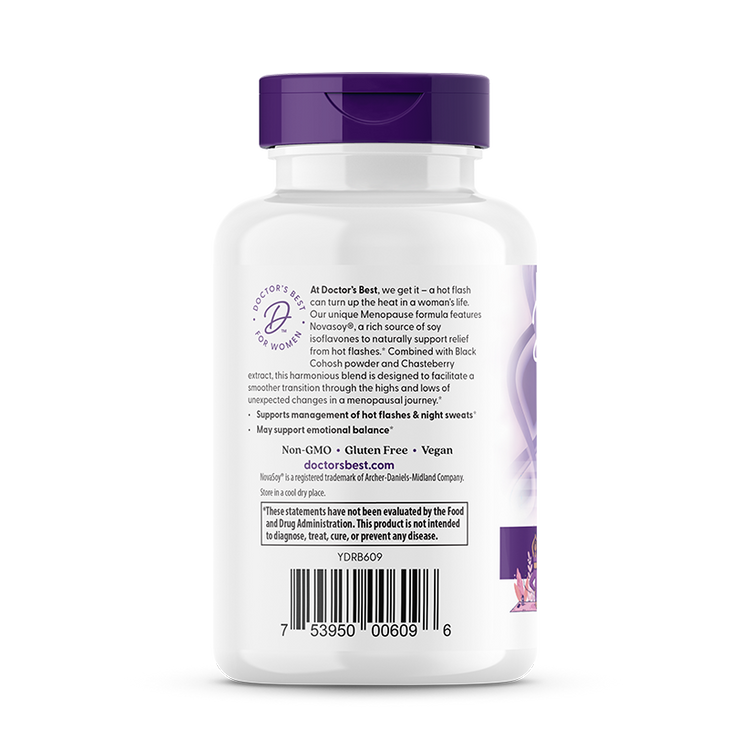 Doctor's Best - Støtte til kvinder i overgangsalderen - 30 kapsler - Image 3