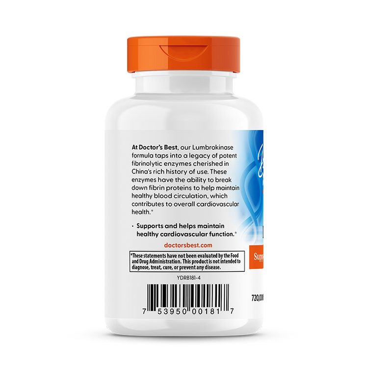 Lumbrokinase - Λουμπροκινάση - 20 mg · 60 κάψουλες - Image 3