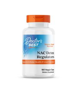 Doctor's Best - NAC Detox Regulators - 180 kapsler