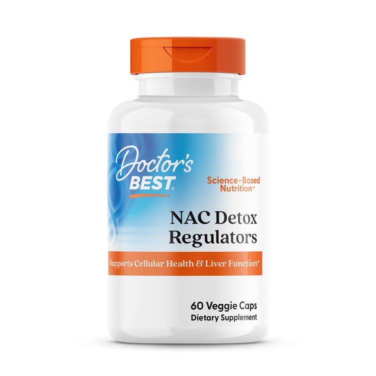 Doctor's Best - NAC Detox Regulators - 60 kapsler