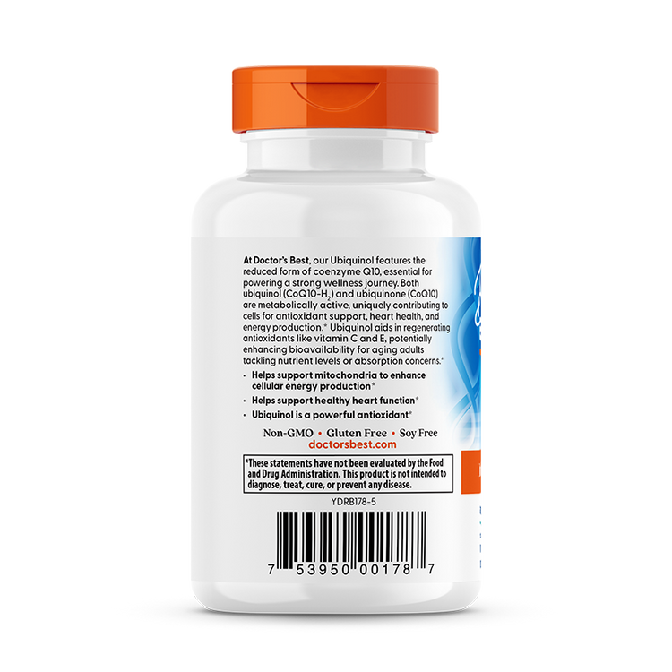 Ubiquinol - Ουμπικινόλη με Kaneka, 50mg · 90 μαλακές κάψουλες - Image 3