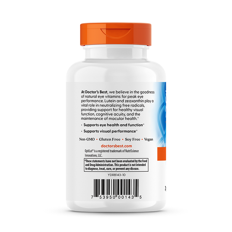 Lutein fra OptiLut - Λουτεΐνη 10 mg · 120 κάψουλες - Image 3