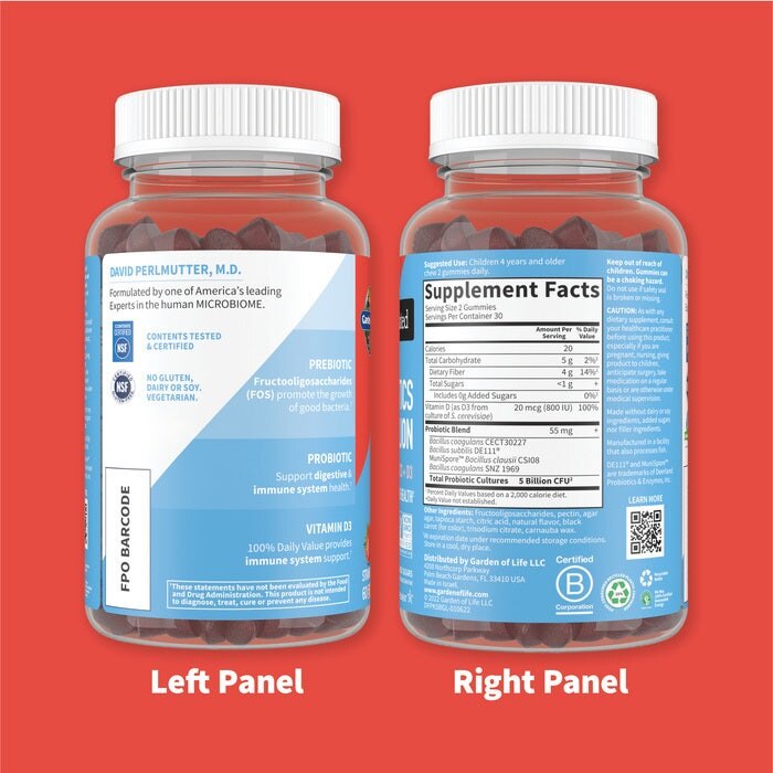 Dr. Formulated - Προβιοτικά για Παιδιά 5 Δισεκατομμύρια Ζελεδάκια, Φράουλα - 60 ζελεδάκια - Image 3