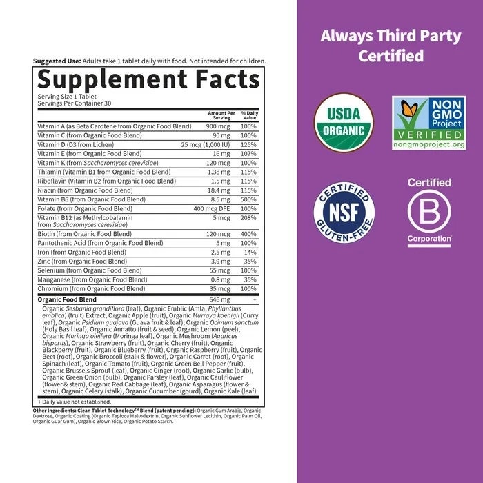 Mykind - Γυναικεία Ημερήσια Δόση, 60 βίγκαν δισκία - Image 2