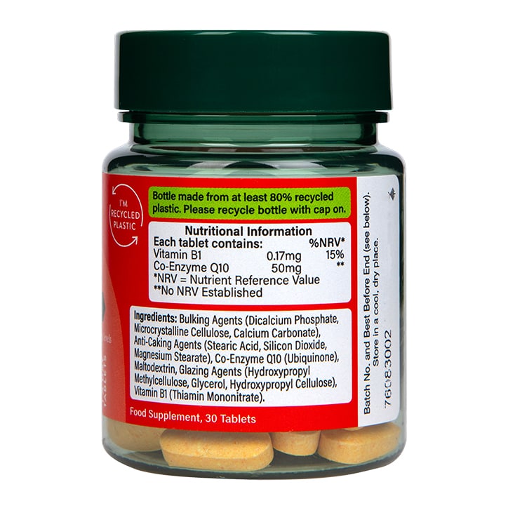 CoQ-10 - Κοενζύμη Q10, 50 mg · 30 δισκία - Image 3