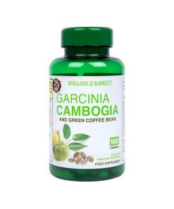Holland & Barrett - Garcinia Cambogia og Grøn Kaffebønne - 100 kapsler