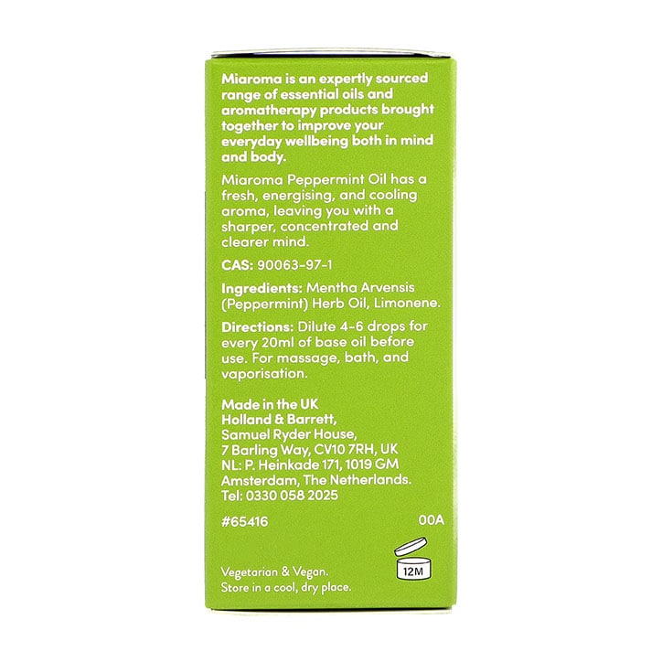 Miaroma - 100% Καθαρό Αιθέριο Έλαιο Δυόσμου - 10 ml - Image 2