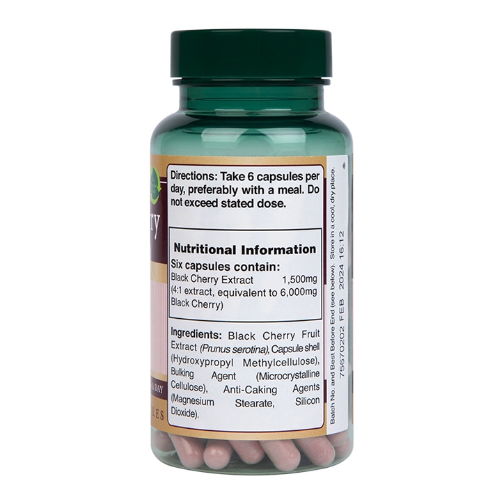 Sort kirsebær - Εκχύλισμα Σκούρου Κερασιού - 1500 mg · 120 κάψουλες - Image 3