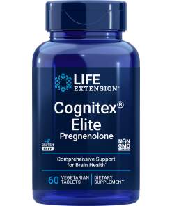 Life Extension - Cognitex Elite Pregnenolon - 60 vegetariske tabletter