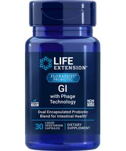 Life Extension - Florassist GI med Phage Technology - 30 flydende vcaps