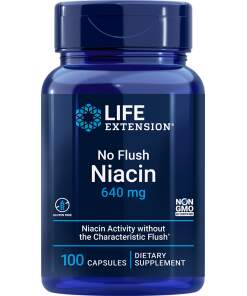 Life Extension - Ingen Flush Niacin - 100 kapsler
