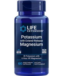 Life Extension - Kalium med forlænget frigivelse af magnesium - 60 kapsler