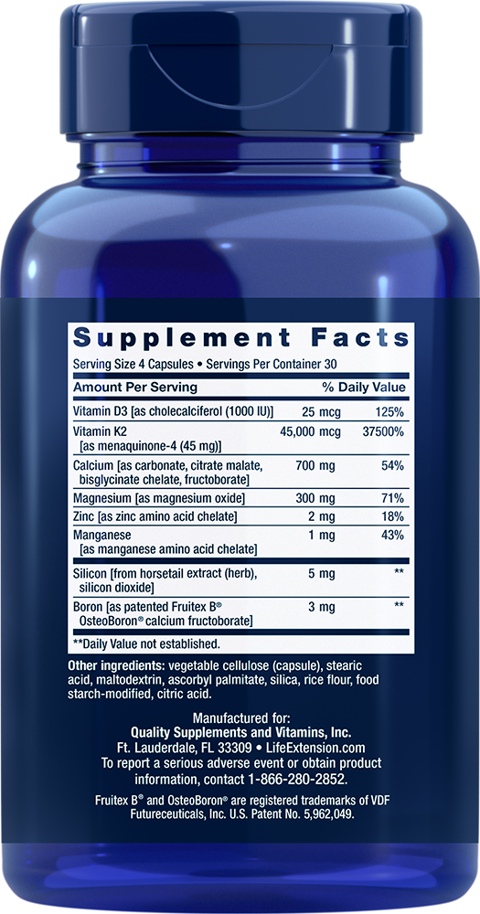 Bone Restore Elite με Υπερδραστική Κ2 - 120 κάψουλες - Image 2