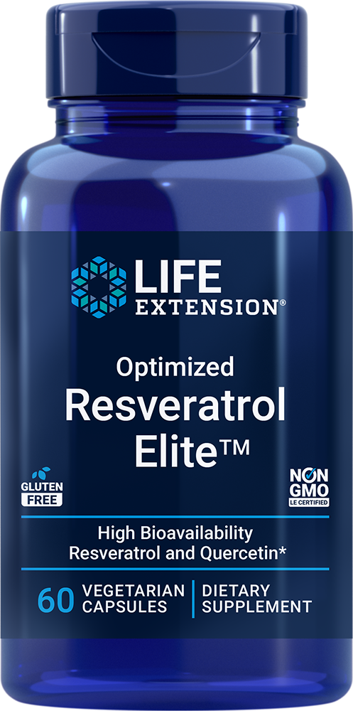 Life Extension - Optimeret Resveratrol Elite - 60 kapsler
