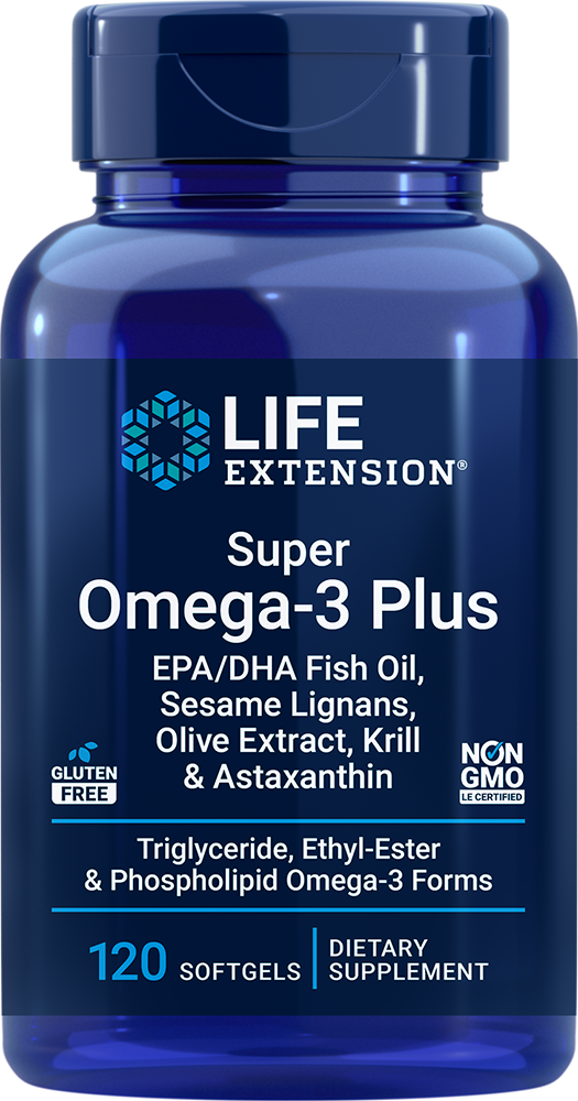Life Extension - Super Omega-3 Plus - 120 bløde kapsler