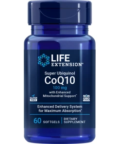 Life Extension - Super Ubiquinol CoQ10 med forbedret mitochondrisk støtte