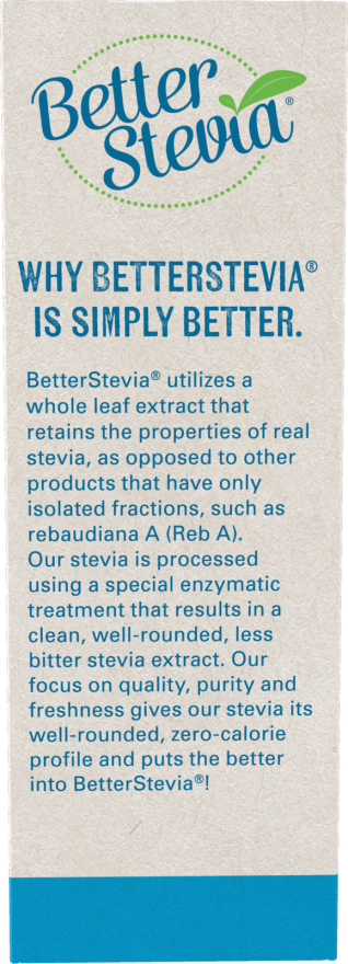 Better Stevia - Ισορροπία με Χρώμιο & Ινουλίνη, 100 φακελάκια - Image 3