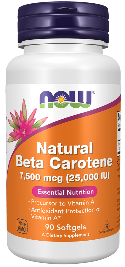NOW Foods - Beta Caroten Naturlig
