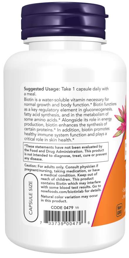 Brand - Βιοτίνη 10 mg (10.000 mcg) εξαιρετικά ισχυρή - 10 mg - Image 4