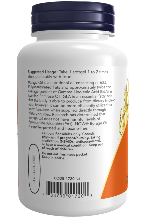 Brand - Έλαιο Βοράγου 1000 mg - Softgels - Image 3