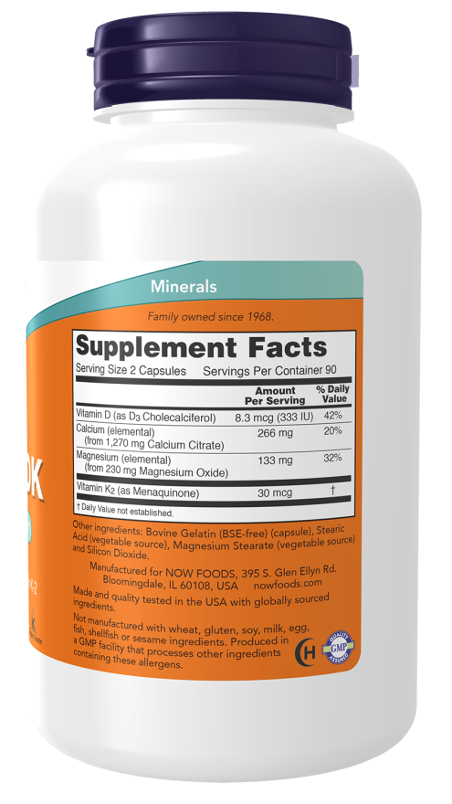 Brand - Ασβέστιο-Μαγνήσιο DK - 180 κάψουλες - Image 2