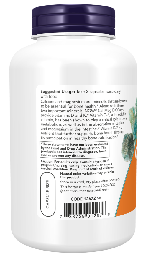 Brand - Ασβέστιο-Μαγνήσιο DK - 180 κάψουλες - Image 3