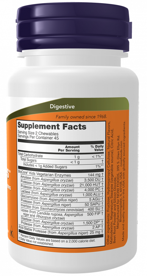 ChewyZymes - Μασώμενα Ένζυμα - 90 μασώμενα - Image 2