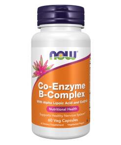 NOW Foods - Co-Enzyme B-Kompleks - 60 kapsler