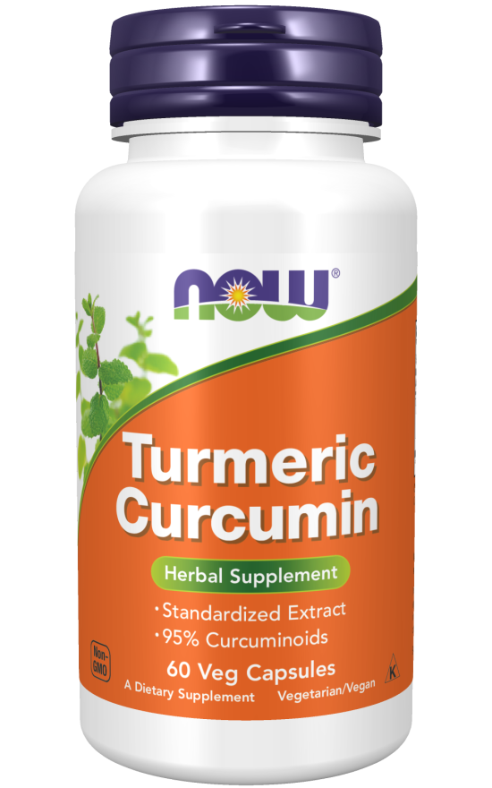 NOW Foods - Gurkemeje Curcumin - 60 kapsler
